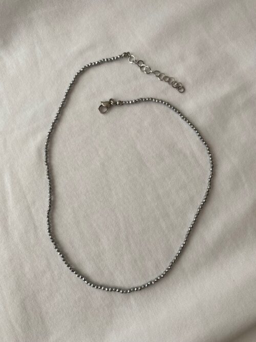collana-pepite-ematite-acciaio-silver